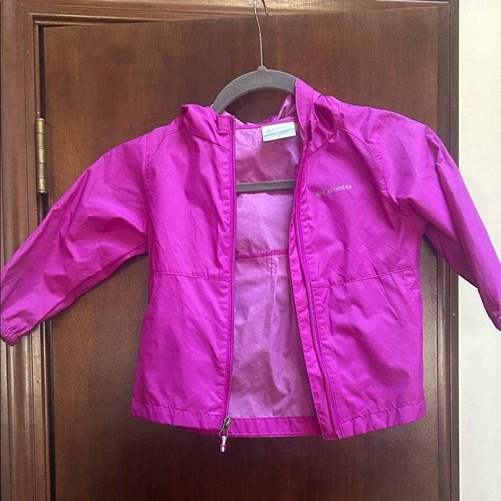 Columbia Kids Rain Jacket - Vibrant Purple